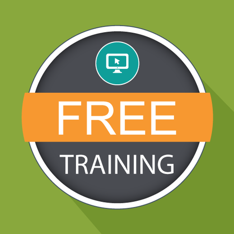 free training badge icon