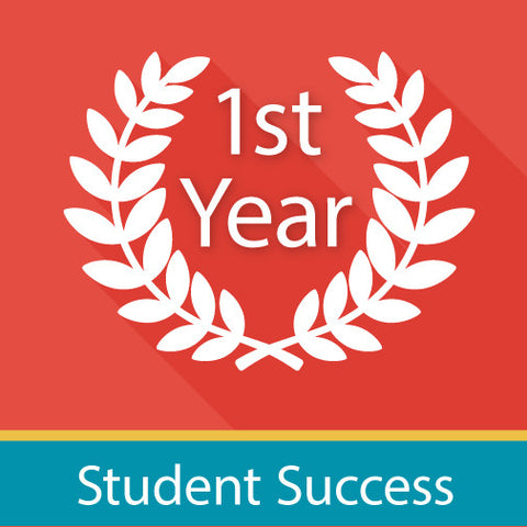 icon with first year student success written on it
