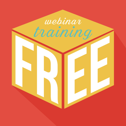 webinar training free cube icon