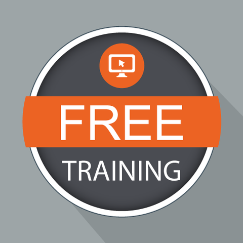 free training badge icon
