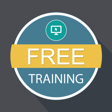 free training badge icon