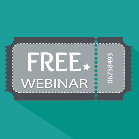 free webinar ticket icon