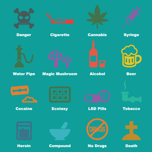 substance abuse icon