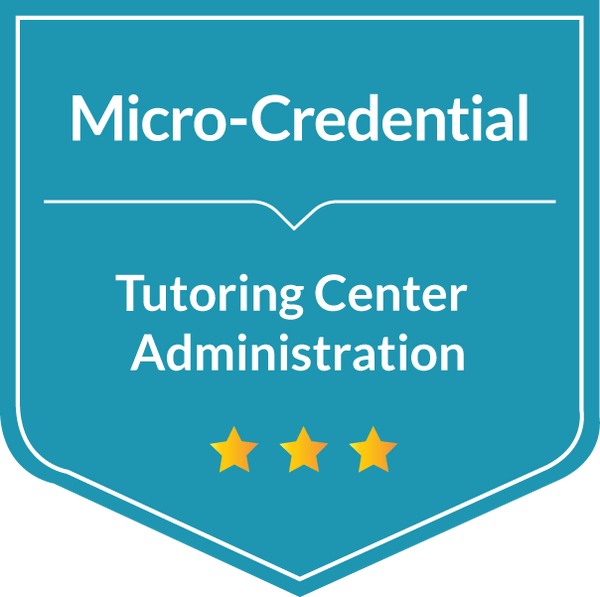 micro credential tutoring center administration badge icon