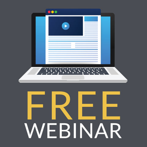 free webinar laptop screen with browser tab open icon