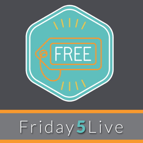 Friday five live free icon