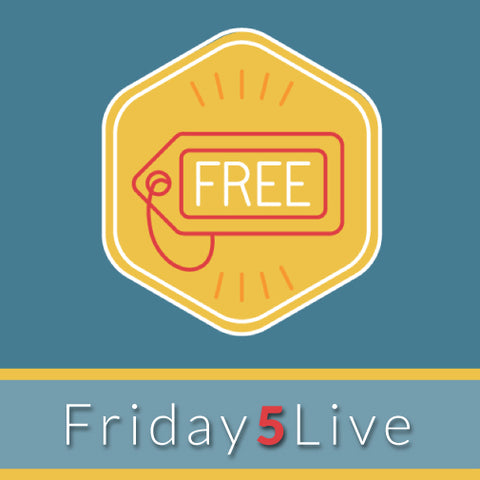 Friday 5 Live icon in teal background.